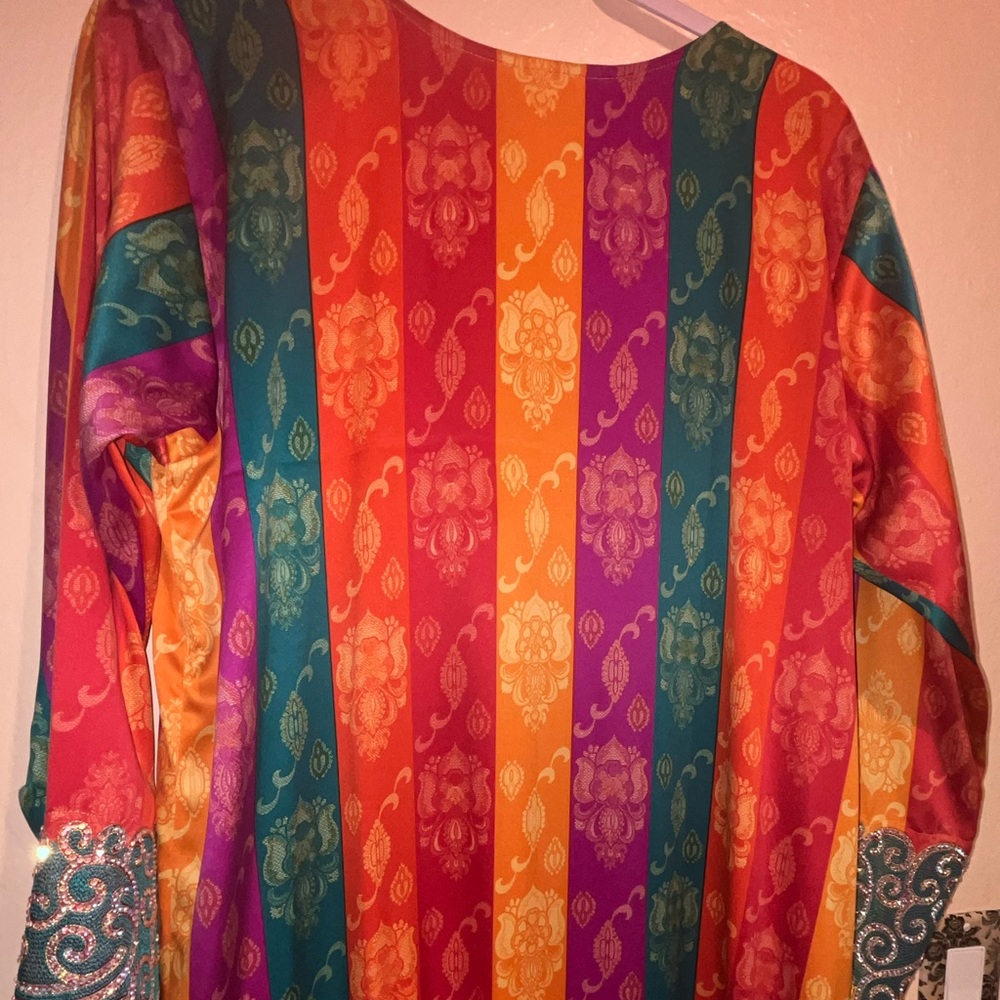Colorful Crystal Dress From Dubai - Picture 4 of 5